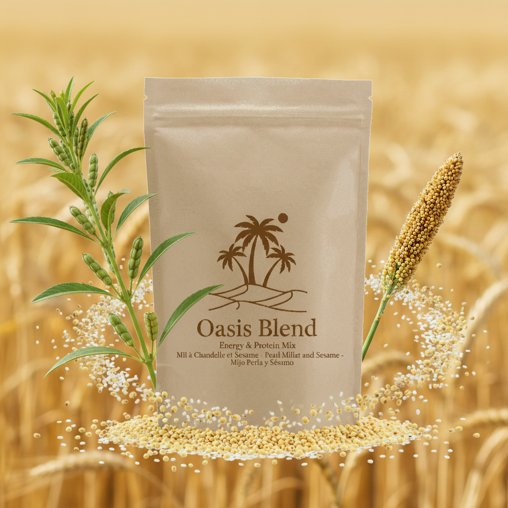Oasis Blend à base de Mil à Chandelle et Sésame