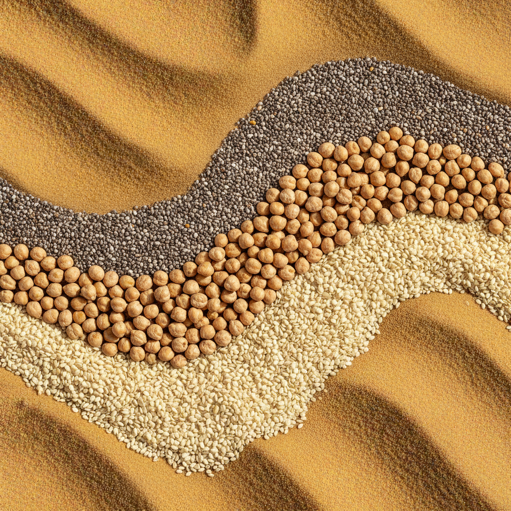 Oasis Blend à base de Mil à Chandelle et Sésame